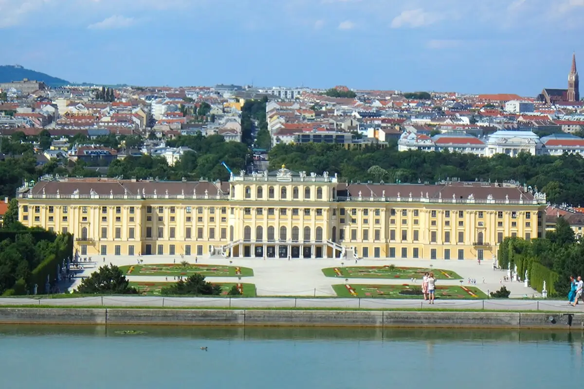 Schönbrunn view from Gloriette